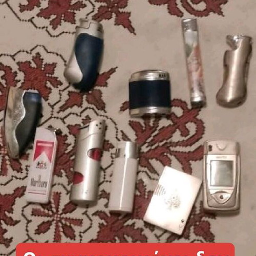 Lighters used, collection of 484 pieces
