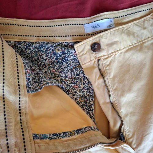 M&S Women's Chino Shorts used, camel color, size 16