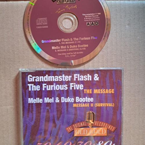 Grandmaster Flash & The Furious Five The Message CD like new, hip-hop