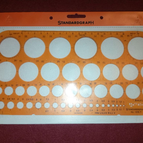 Standardgraph used with gift stencil