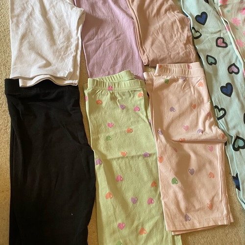 Girls' summer clothes pack size 140cm like new, 30 pieces