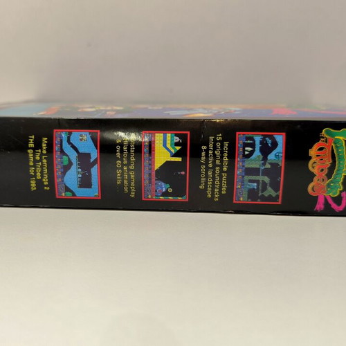 Lemmings 2: The Tribes Commodore Amiga game like new, complete in box