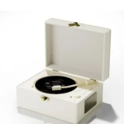 Retro Portable CD Player with Bluetooth, new