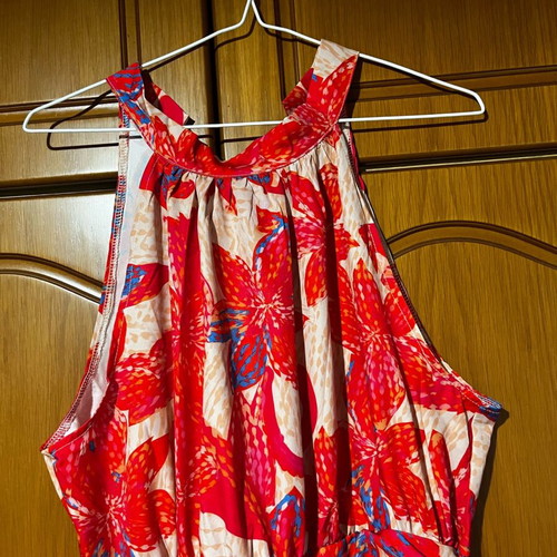 Dress long red size XL new