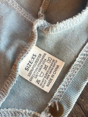 Dog jacket extra small like new