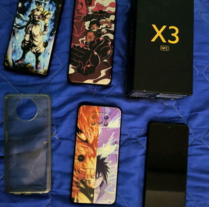 xiaomi Poco x3 με 4 θήκες
