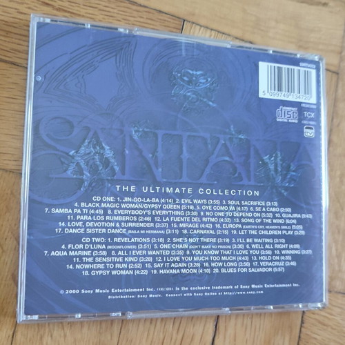 Santana The Ultimate Collection double CD used