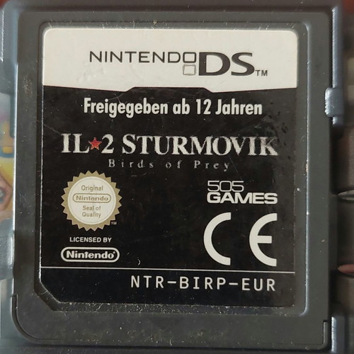 IL-2 Sturmovik Birds Of Prey Nintendo DS used cartridge only