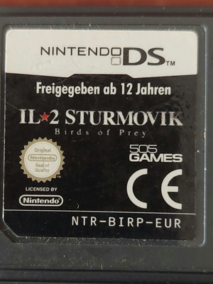 IL-2 Sturmovik Birds Of Prey Nintendo DS μεταχειρισμένο σκετο δισκάκι
