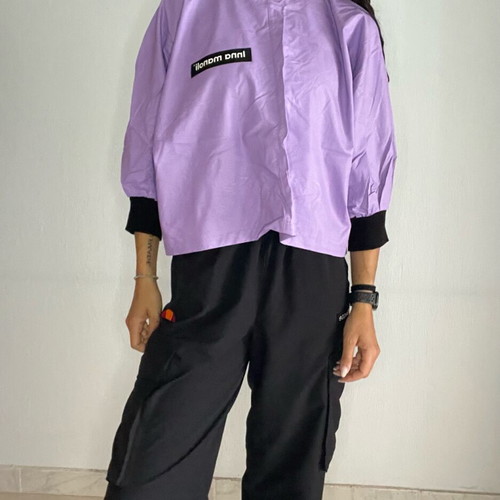 Inna Manoli top new, eco leather, size S