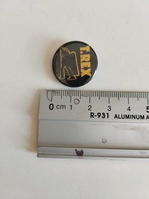 T-Rex pin new, size 1inch / 25mm
