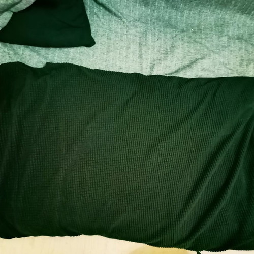 Cover for three-seater sofa with arms used