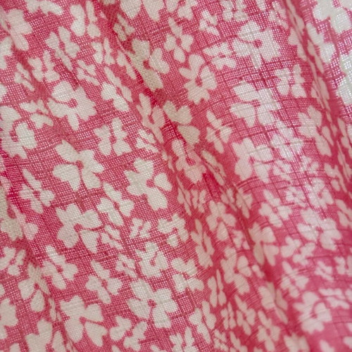 BSK Mini Floral Skirt pink like new, length 39cm