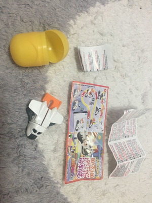 Kinder miniature toys used