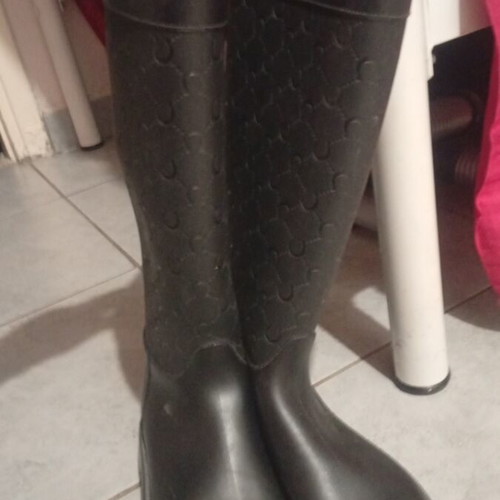Equestrian boots rain boots like new, black, size 36