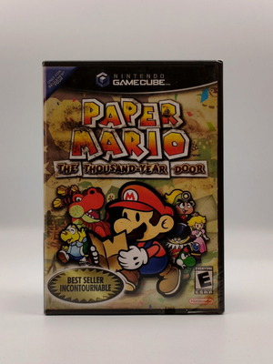 Paper Mario The Thousand-Year Door GameCube sealed NTSC USA