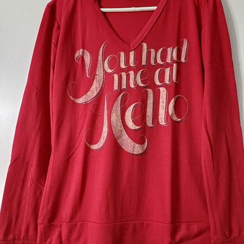 Paranoia hoodie red like new