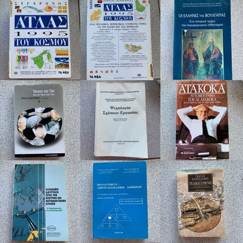 Various books like new, scientific and educational