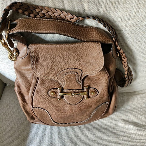 Gucci New Pelham large shoulder bag like new brown