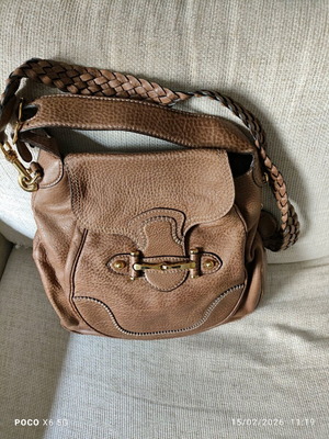 Gucci New Pelham large shoulder bag like new brown