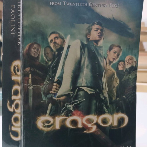 Eragon book used, Christopher Paolini, English