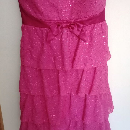 Evening dress Acme pink like new, ideal for christening