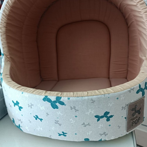 Pet bed-oval new 42x39x39cm for dog or cat