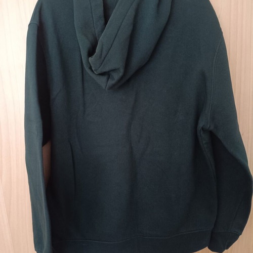 H&M green unisex sweatshirt jacket medium size like new