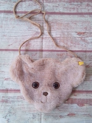Vintage Steiff children's teddy bear shoulder bag used