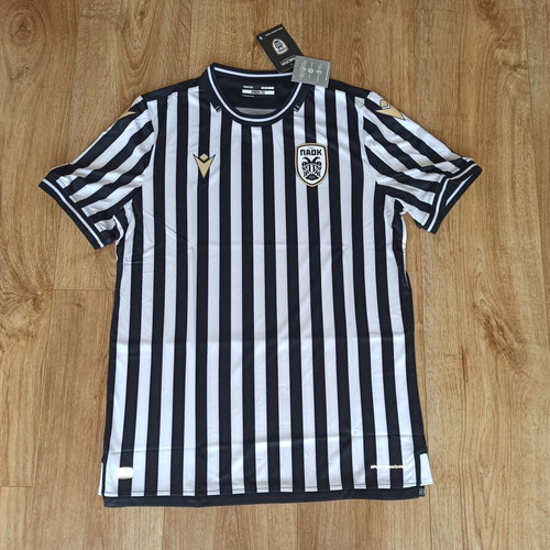 PAOK Thessaloniki soccer jersey original Macron new 2020-2021