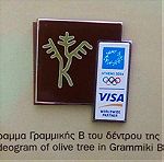  VISA Επίσημο σετ "ATHENS 2004 OLYMPIC GAMES" PIN * Σετ 6  *