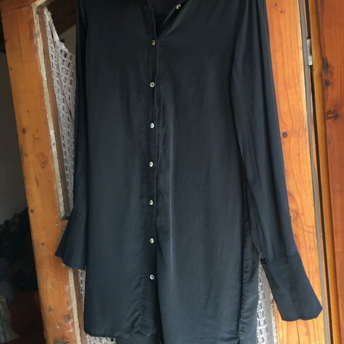 InWear 100% silk long shirt/tunic size 38/M like new