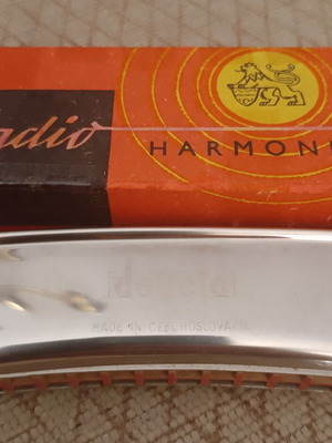 Harmonica '80s made in Czechoslovakia