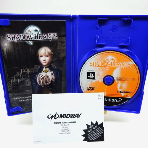 Shadow Hearts Sony PlayStation 2 PS2 used with acrylic case