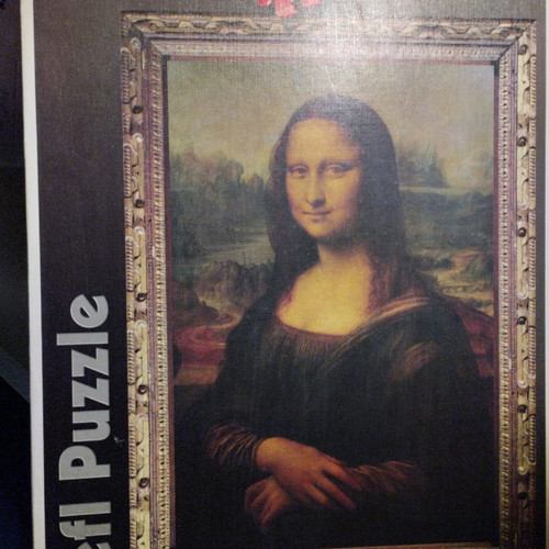 Mona Lisa puzzle new, Trefl 1000 pieces