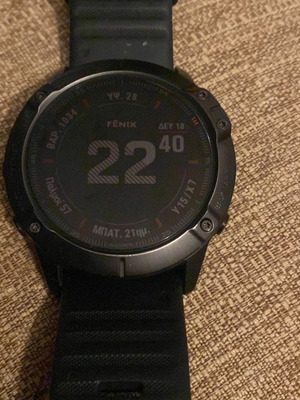 Garmin Fenix 6x sapphire