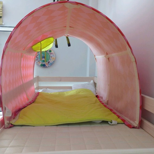Flexa bed tent used for single children's beds