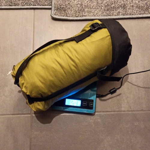 Karmanet EULIN sleeping bag with extra thin fibers like new