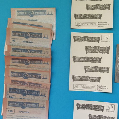 Αυτοκόλλητα και κάρτες Panini Carousel Cheetos μεταχειρισμένα