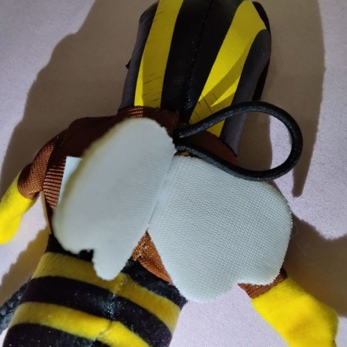 Bee plush figure 2007 McDonald's 13cm like new