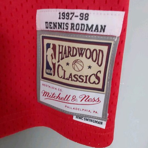 Mitchell and Ness Dennis Rodman Bulls Jersey 1997-1998 new