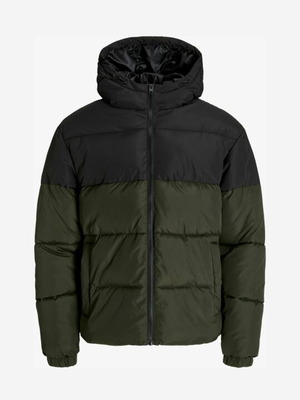 Jack & Jones jacket new, black and green, size L