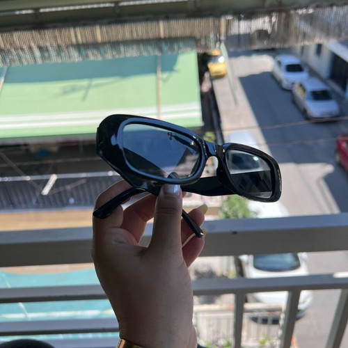 Chunky retro black sunglasses Y2K like new
