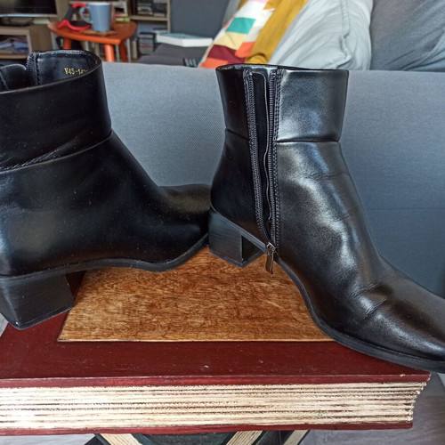 Miss NV ankle boots used, black, size 39, synthetic leather