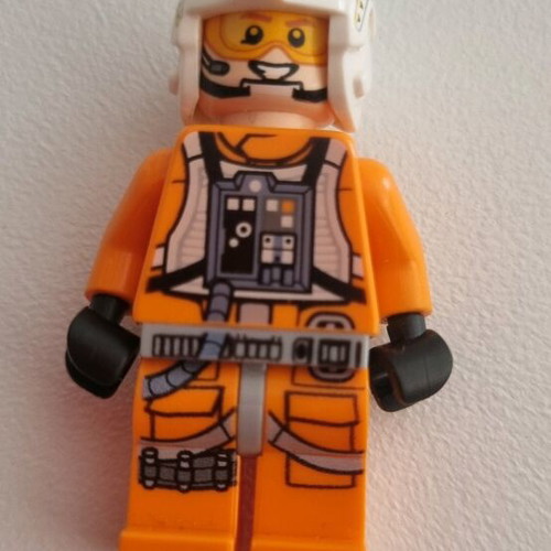 Lego Star Wars φιγούρα Rebel Pilot X-Wing sw544 σαν καινούργιο
