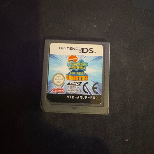 SpongeBob SquarePants and Friends Unite Nintendo DS cartridge like new
