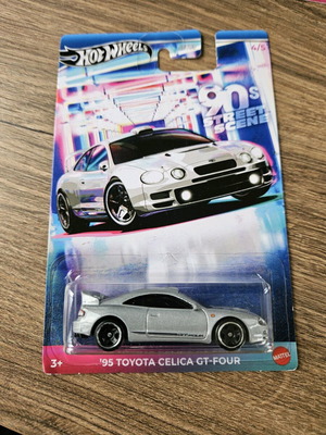 Hot Wheels Street Scene 90s Toyota Celica GtFour new sealed