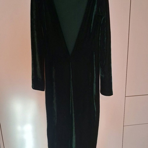 Velvet FK dress midi dark cypress backless like new