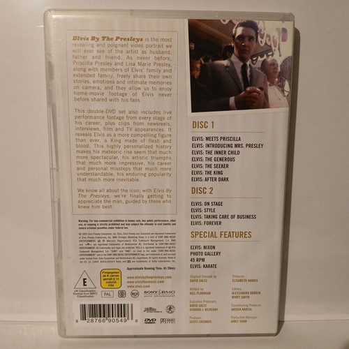 Elvis by the Presleys DVD used, biography 2 discs