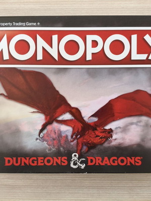 Monopoly Dungeons & Dragons συλλεκτική επιτραπέζια σαν καινούργια